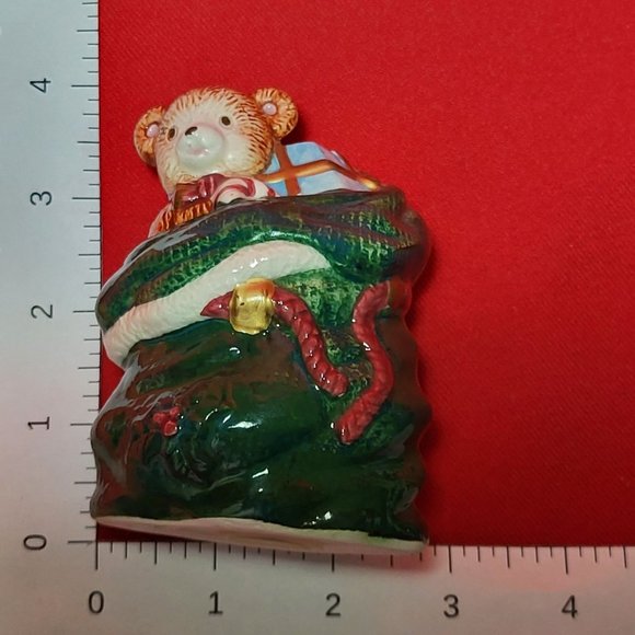 OCI Santa Sack Toy Bag & Drummer Boy Salt & Pepper Shaker Set - Picture 10 of 12